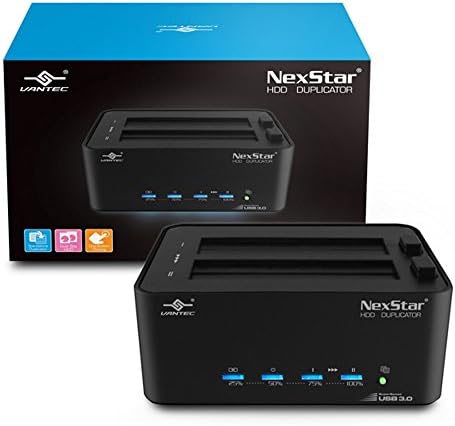 Vantec NexStar Merevlemez Sokszorosító - USB 3.0 (NST-DP100S3)