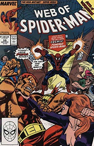 A Web of Spider-Man, A 59 VF/NM ; Marvel képregény | bosszúból
