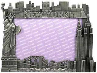New York Képkeret -Ón Lrg, New York Képkeretek, New York Ajándéktárgyak