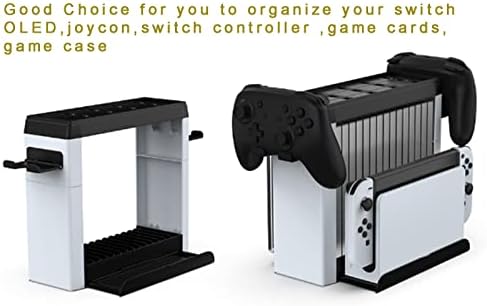 Játékok Szervező Jogosult a Nintendo Kapcsoló OLED Joy-Cons Pro Vezérlő Kapcsoló Tároló Állomás Szervező Kapcsoló Tároló