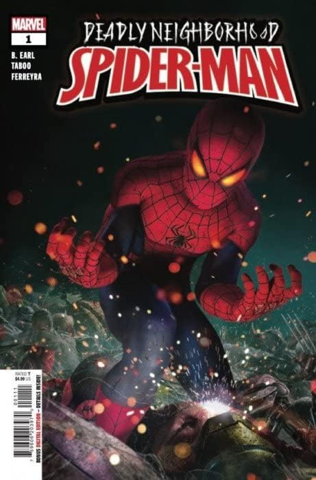 Halálos Környéken Spider-Man 1 VF/NM ; Marvel képregény | Tabu (Black Eyed Peas)