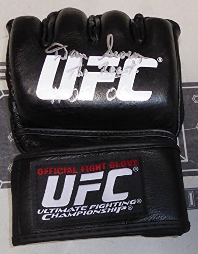 Dan Severn Aláírt Hivatalos UFC Harc Kesztyű PSA/DNS-COA Autogramot 4 5 6 9 12 HOF - Dedikált UFC Kesztyű