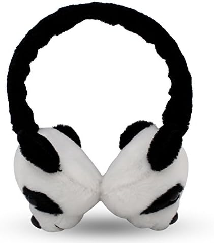 Széplaki Behúzható Plüss Állat Alakú Sztereó fejhallgató Fejhallgató Hangerő-korlátozó 85 Gyerekeknek (Panda)