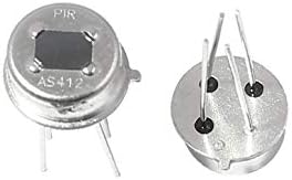 X-mosás ragályos 2 Db AS412 4 Pin Pyroelektromos PIR Érzékelő Emberi Infravörös IR Érzékelő(2 Db AS412 Piroelettrico PIR