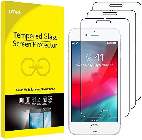 JETech 3-Pack képernyővédő fólia iPhone 8 Plusz, iPhone 7 Plus, iPhone 6-os Plusz-iPhone 6 Plusz, Edzett Üveg Film, 5,5 Hüvelykes