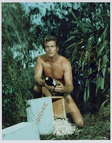 Ron Ely (Tarzan) aláírt 8x10 Fotó