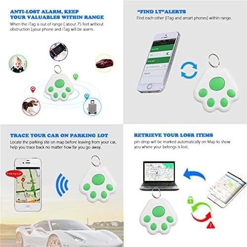 Macska, Kutya Mini Nyomkövető Megelőzés Smart-Veszteség Eszköz Eszköz Hordozható Pet Nyomkövető Lokátor Bluetooth 5.2 Gyerekek