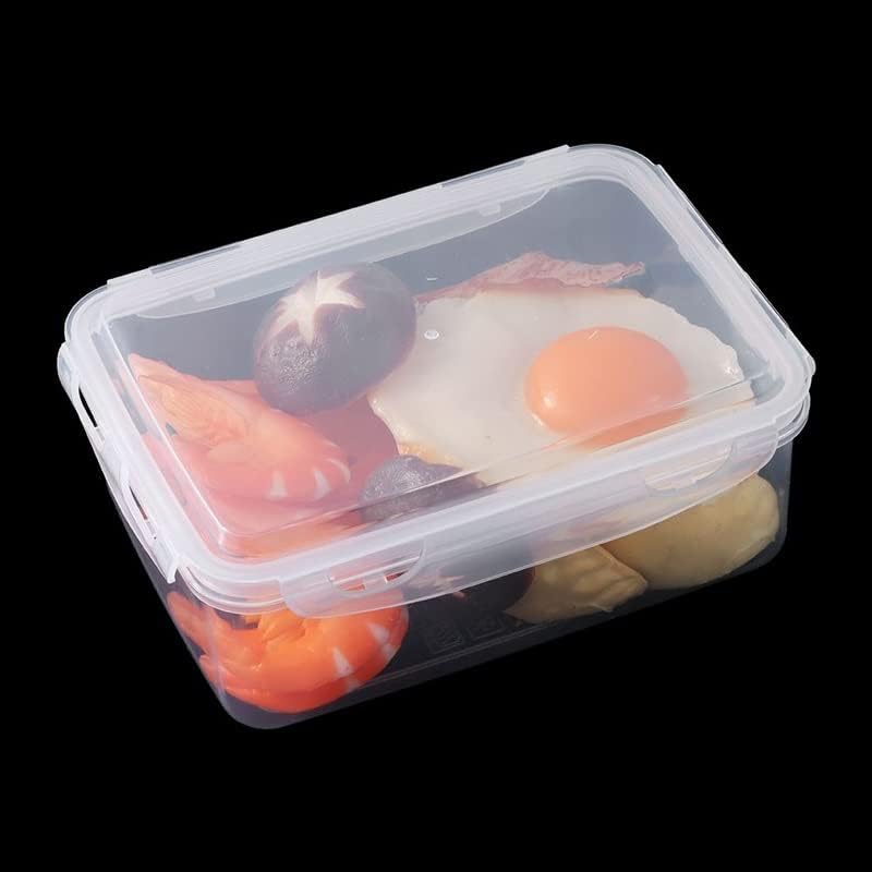 MIAOHY Bento Box Piknik Snack Tároló Konténerek Élelmiszer Kemping Edények Evőeszközök (Szín : D, Méret : 0.62 L)