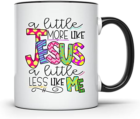 Egy Kicsit Több, Mint a Jézus - Egy Kicsit Kevesebb, Mint Vicces Keresztény Bögre - 11 Csepp a Csésze Kávé - KOSOQ160