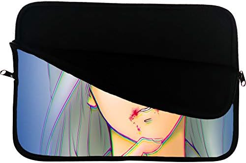 Ördög Vonal Anime Laptop Sleeve Táska 13 Hüvelykes Laptop Táska Mousepad Felület - Megvédi A Notebook-ban Stílus Ez az Anime