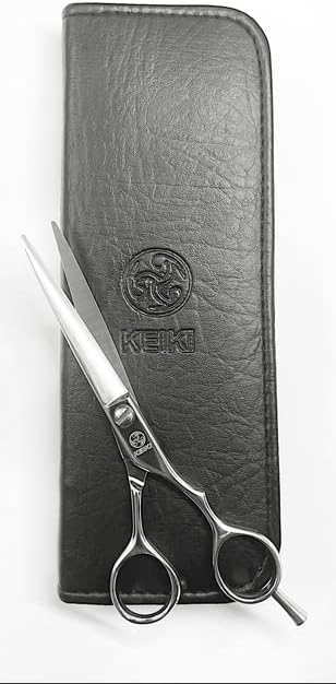 Keiki Olló, 1400 sorozat profi stylist kombináció beállítása, 5.5 hüvelykes stílus nyírás plusz 5.75 inch, 35 fogat ritkuló