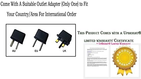 UpBright az AC / DC Adapter Kompatibilis a Polk Audio SR2 Wireless Surround Hangszóró S018-1A150120D5 300111-01-00-101 30011101-00-101
