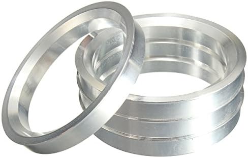 A készlet 4 Kerék Hubrings Alumínium Hub Központú Gyűrűk 60.1x72.62mm
