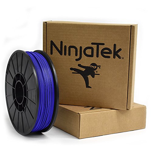 NinjaTek - 3DCH0217510 3DCH02117510 Gepárd TPU Szálban, 1.75 mm, TPE, 1kg, Zafír (Kék) (Csomag 1)