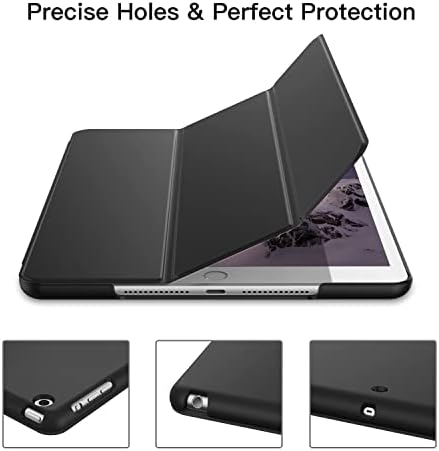 JETech az Esetben az iPad 1 9,7 Hüvelykes (2013 Modell, 1. Generáció), Védő Kemény Vissza Shell Soft-Touch Tablet Állvány