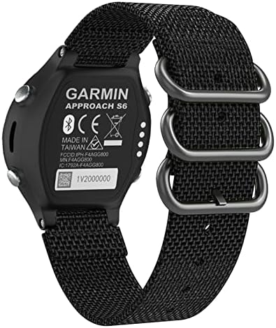 IOTUP 15mm Sport Nylon Watchband Szíj, A Garmin Megközelítés S6 Okos Óráját A Garmin Forerunner 735XT/220/230/235/620/630