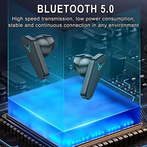 X15 Vezeték nélküli Bluetooth Fülhallgató Led-Fény Játék, Sztereó Fülhallgató, Fejhallgató Fejhallgató Mikrofon EG8