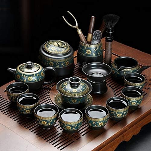 LIANXIAO - Tea Szett Kerámia Kung Fu Teaset Porcelán Teáscsésze Szolgáltatás Gaiwan egy Csésze Tea Tea Szertartás Teáskanna