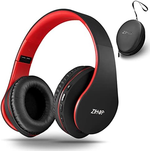 ZIHNIC 3 Elemek,1 Fekete Kék Fül mögé Vezeték nélküli Fejhallgató Csomag 1 Fekete Piros fejhallgató Vezeték nélküli Fejhallgató,