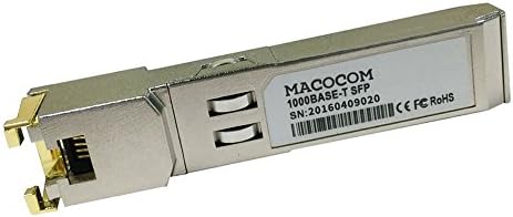 Macocom az Arista SFP-1G-T-PCW 1000BASE-T Réz SFP Adó Mini-GBIC 100m RJ45 Csatlakozó