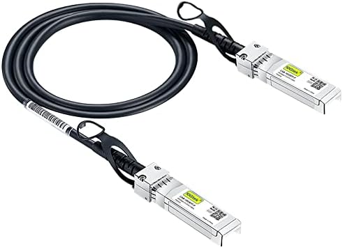 10Gtek SFP+ DAC Twinax Kábel, Passzív, Kompatibilis Dell Erő 10 CBI-10GSFP-DAC-0,5 M, Ubiquiti UniFi UC-DAC-SFP+, TP-Link,