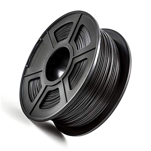 PLA Szénszálas Izzólámpa 1.75 mm-es, 3D-s Nyomtató Szálban, PLA+Szén-Rost Formula-Szén-Fekete 5kg