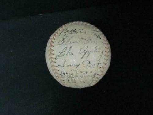 (24) 1936 Chicago White Sox-Csapat-Dedikált Baseball Autogramot Auto PSA/DNS AG53949 - Dedikált Baseball