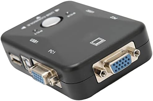 Váltó, Plug-and-Play USB 2.0 KVM Switch 2 Port NEKEM