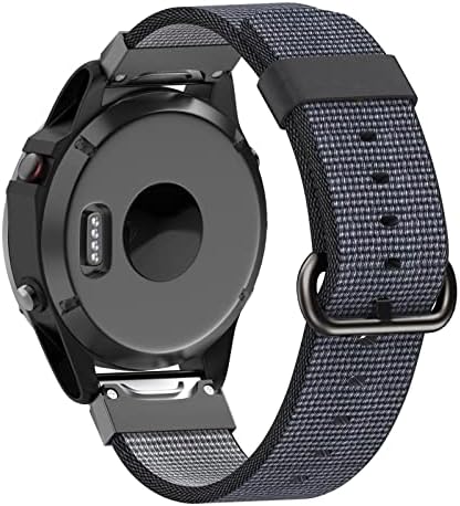 EKSIL 22mm Nylon Watchband A Garmin Fenix 6 6X Pro Csuklópánt Heveder Fenix 5 5Plus 935 S60 Quatix5 gyorskioldó Smartwatch