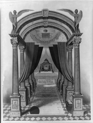 HistoricalFindings Fotó: Szentség Az Úrnak,Vallási,c1872,Szent János Szent Royal Arch Fejezet,Kőművesek